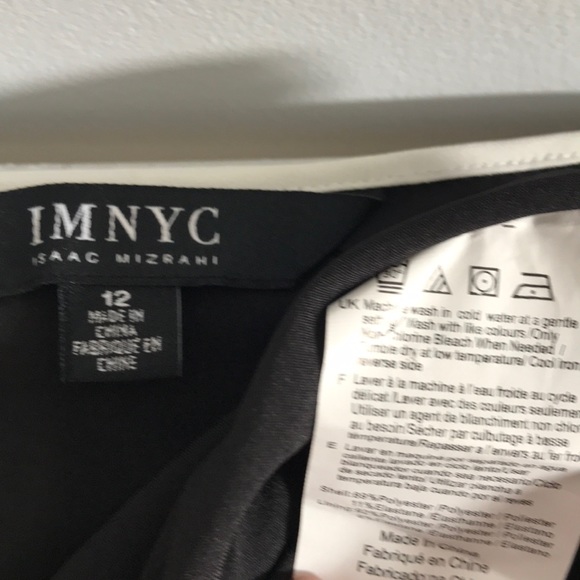 Isaac Mizrahi IMNYC Sleeveless Ruffle Dress Black - Picture 8 of 8